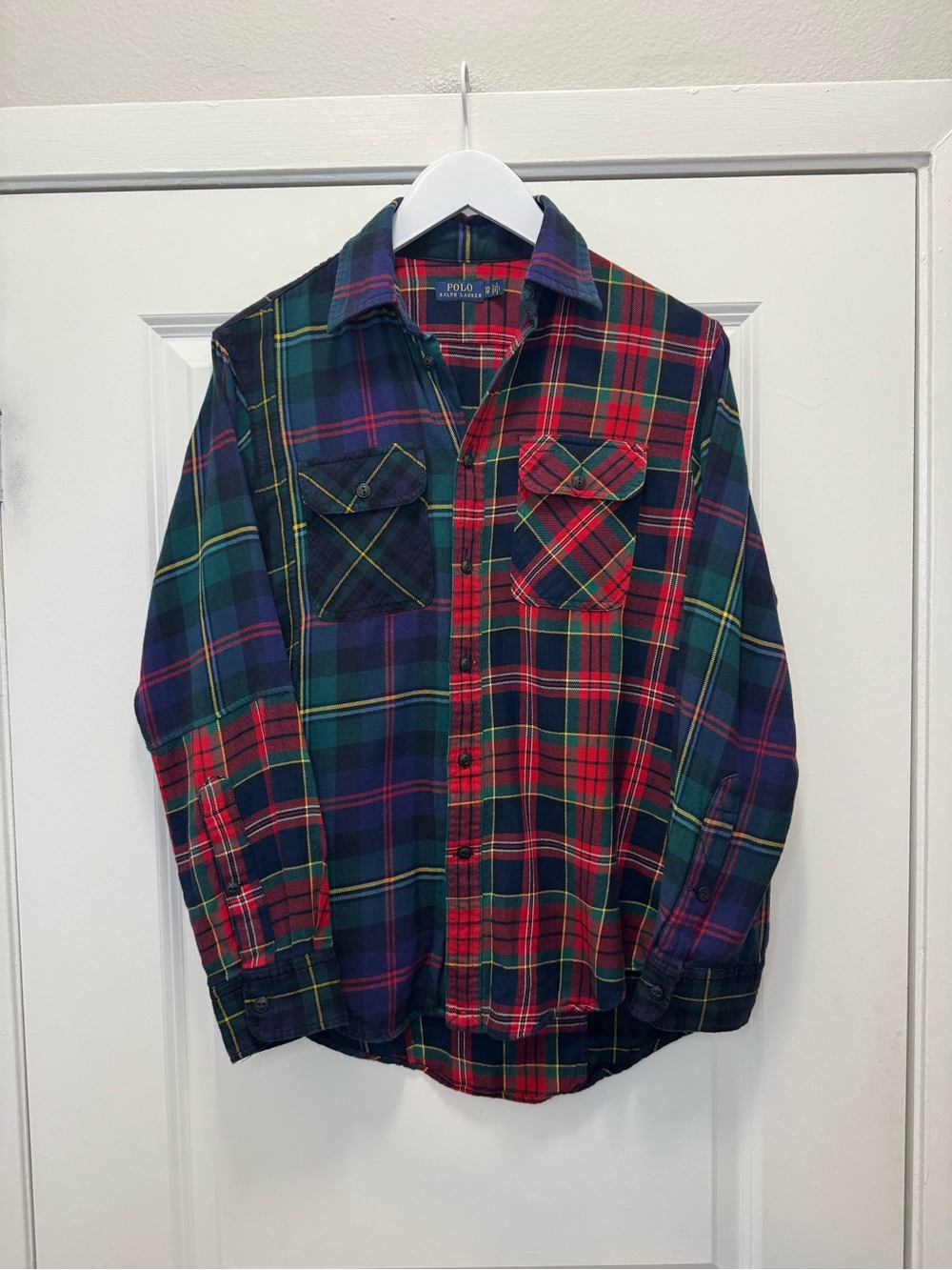 Polo Ralph Lauren Plaid Flannel Shirt Multi Color Classic Fit